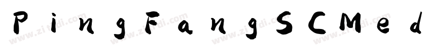 PingFangSCMedium 常规字体转换